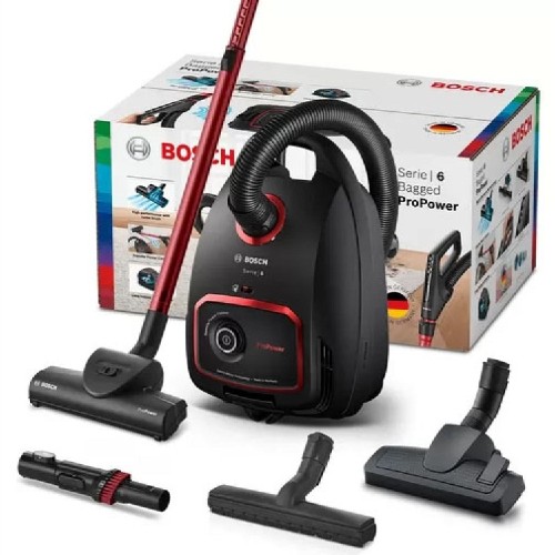 ΣΚΟΥΠΑ ΗΛΕΚΤΡΙΚΗ BOSCH BGL6POW1 BLACK 4.5LT 850W 10ΕΤΗ ΕΓΓΥΗΣΗ ΣΤΟ ΜΟΤΕΡ